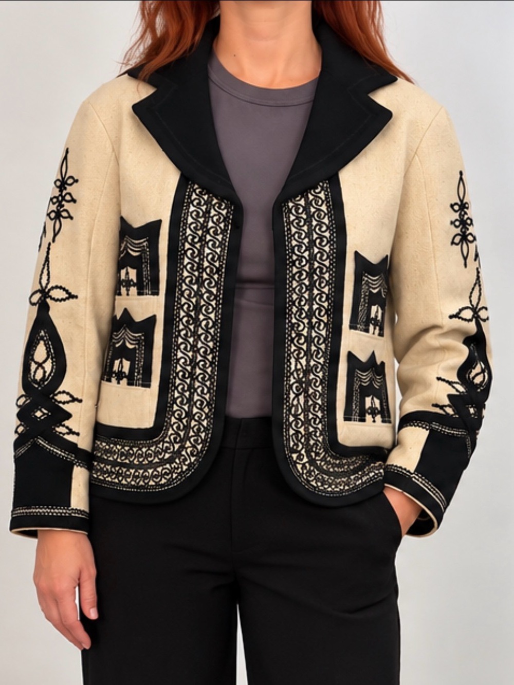 Vintage Guatemalan Sololá Wool Jacket